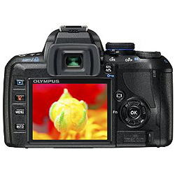 Olympus E 450 Rückansicht 